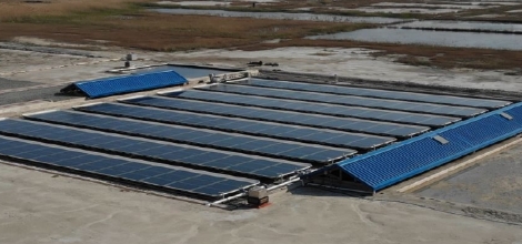 한전, 100kW 염전 태양광 발전시스템 구축