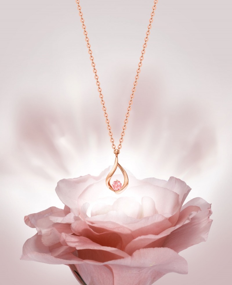 이랜드 로이드 ‘핑크 다이아몬드 목걸이’ 출시