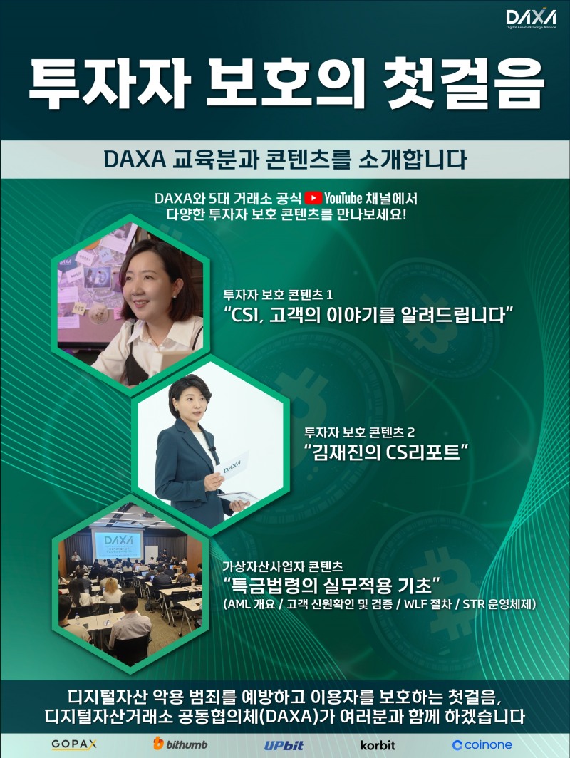 [IT이슈] DAXA, 출범 1주년 내부 세미나 개최 및 투자자 보호 영상 공개 外
