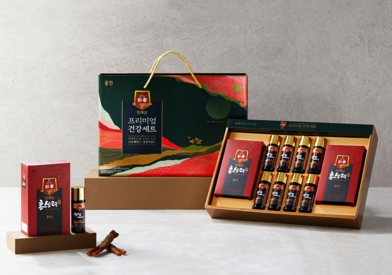 웅진식품, 홍삼 브랜드 '장쾌삼' 설 명절 선물세트 판매