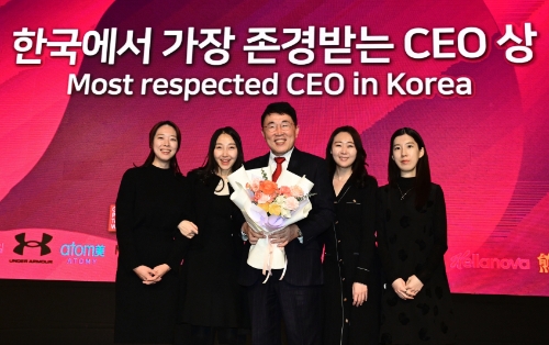 농심켈로그 정인호 대표, '한국에서 가장 존경받는 CEO' 부문 수상