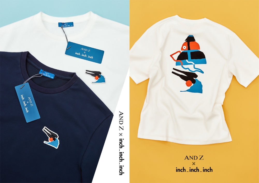 남성복 앤드지(ANDZ) 아티스트 차인철과 협업, 바이탈 그래픽 티셔츠 출시
