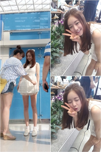 ▲홍수아
