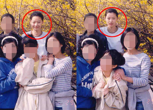 ▲전지현단체사진
