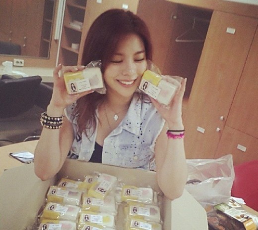에일리감사인사(사진=에일리인스타그램)