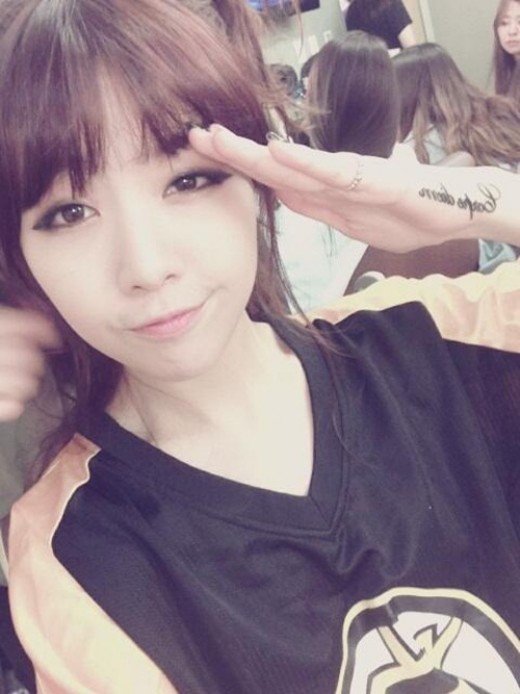 ▲민아타투(사진=민아트위터)