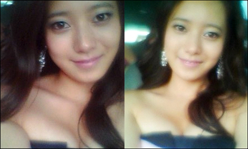 ▲유호린과거사진