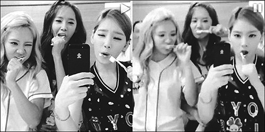 ▲소녀시대양치(태연인스타그램)