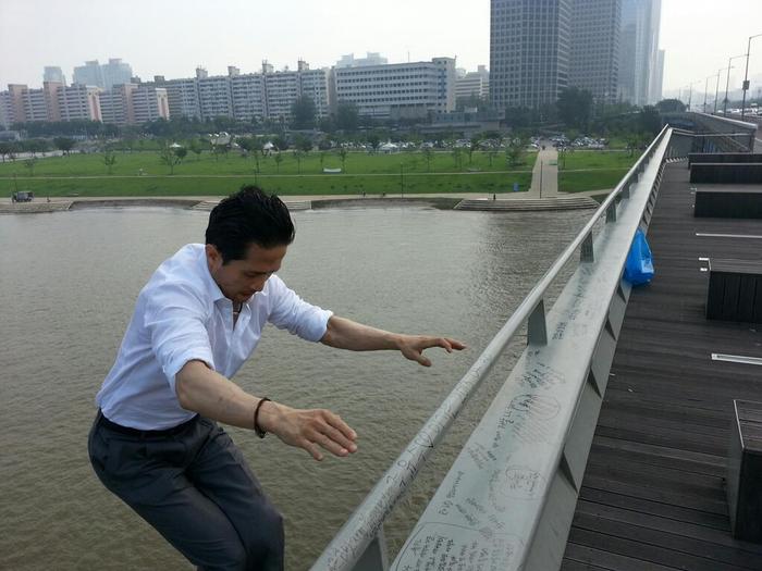▲성재기남성연대대표투신(사진=성재기트위터)
