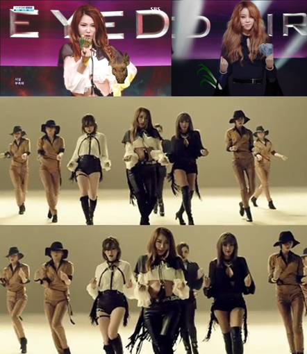 ▲브라운아이드걸스'킬빌'댄스