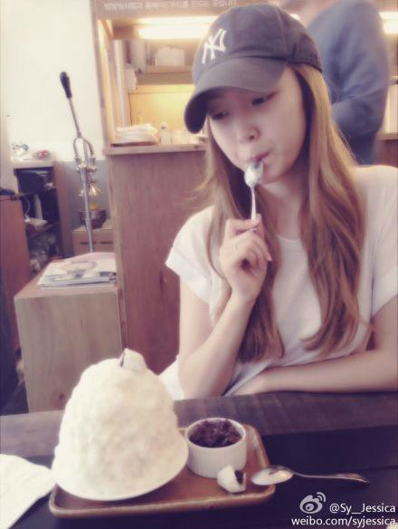 ▲제시카플레이크(사진=제시카웨이보)