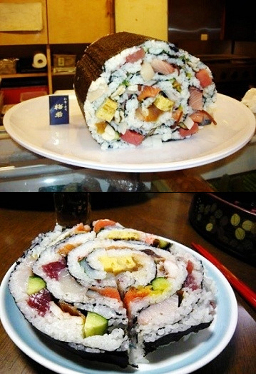 ▲초대형김밥