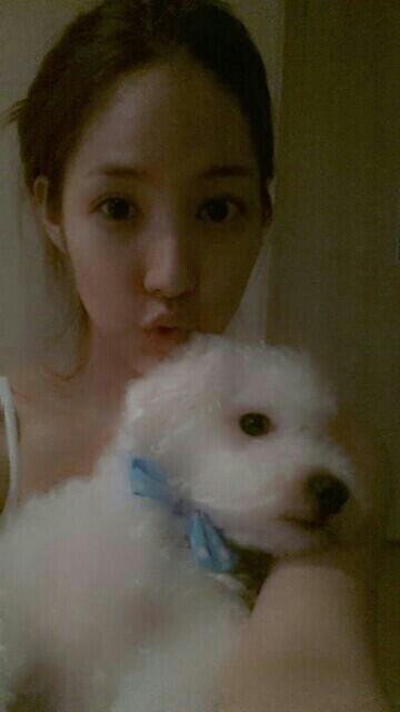 ▲박민영애완견(사진=박민영트위터)