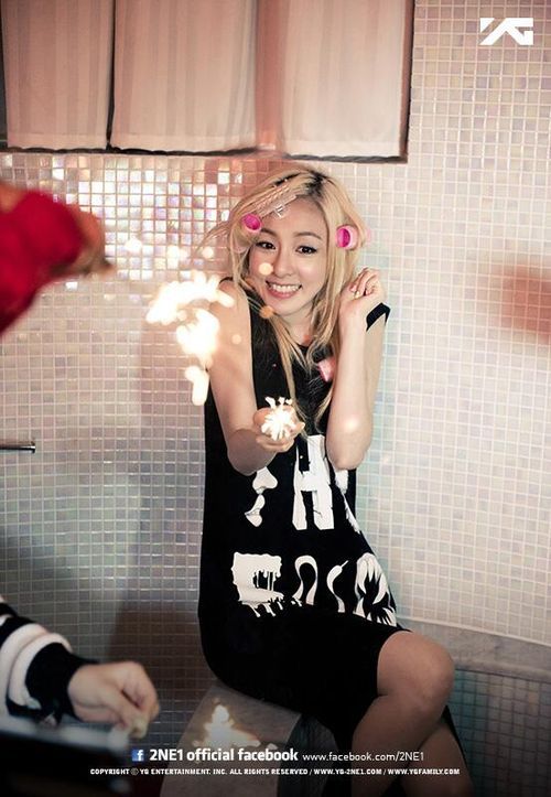 ▲산다라박불꽃놀이(사진=YG엔터테인먼트공식페이스북)