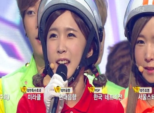 ▲크레용팝첫1위(사진=뮤직뱅크캡처)