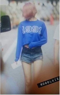 ▲선미출근길공개(사진=온라인게시판)