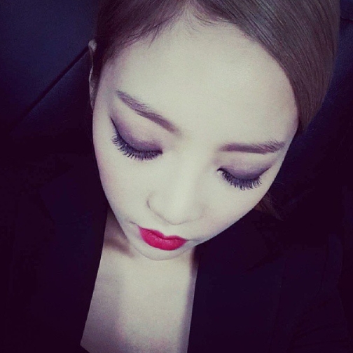 ▲구하라속눈썹(사진=구하라인스타그램)