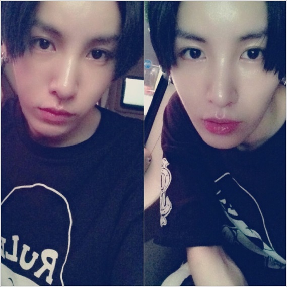 ▲노민우더듬이머리(사진=노민우트위터)