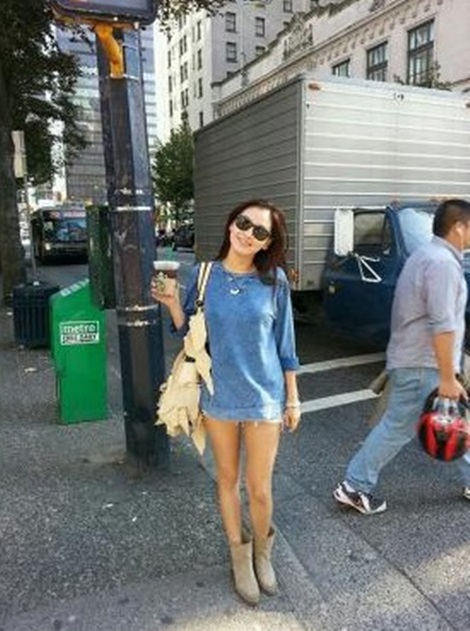 ▲김재경벤쿠버인증샷(사진=김재경트위터)
