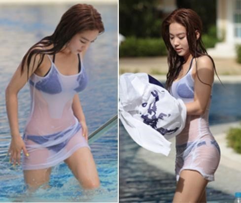 ▲김희정비키니(사진=인터넷게시판)