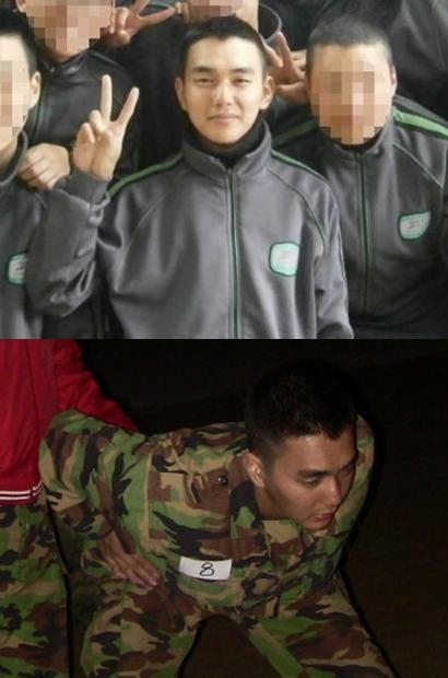 ▲유승호휴가(사진=27사단신병교육대카페)