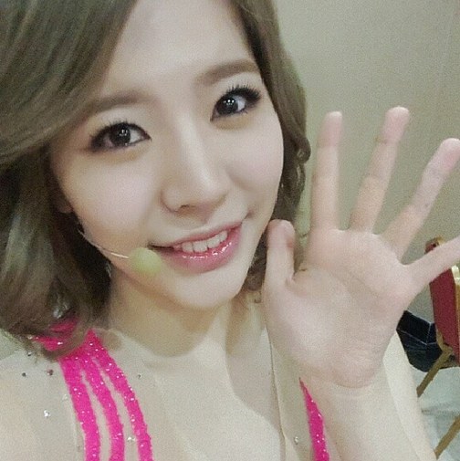 ▲써니인사셀카(사진=써니인스타그램)