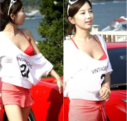 ▲소원택시한소영비키니(사진=인터넷게시판)