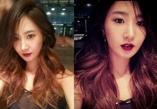 ▲유리팜므파탈변신(사진=유리인스타그램)