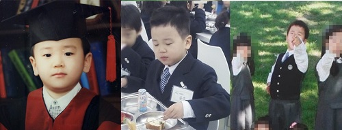 ▲윤후교복사진(사진=아빠어디가페이스북/인터넷게시판)