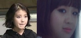 ▲아이유단발/손연재(사진=SBS방송캡처,LG전자제공)