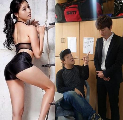 ▲유민상양상국(사진=맥심,유민상트위터)