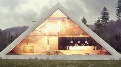 ▲피라미드주택(사진=인터넷게시판)