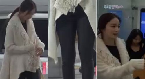 ▲김태희공항패션(사진=OBS‘독특한연예뉴스’캡처)