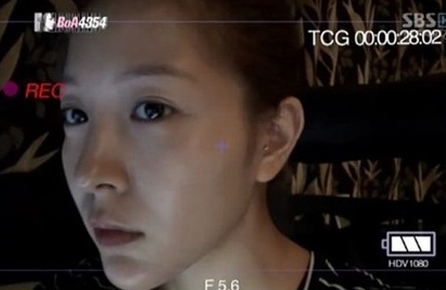 ▲보아꿀피부민낯(사진=SBS'BoA435'방송캡처)