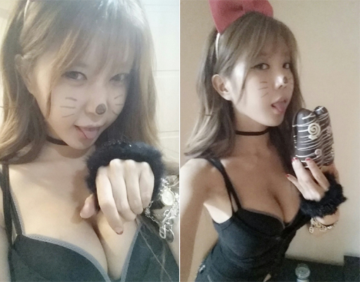 ▲허윤미빼빼로데이셀카(사진=허윤미페이스북)