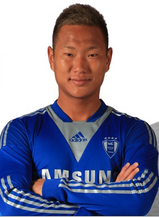 ▲정대세결혼(사진=수원삼성블루윙즈홈페이지)