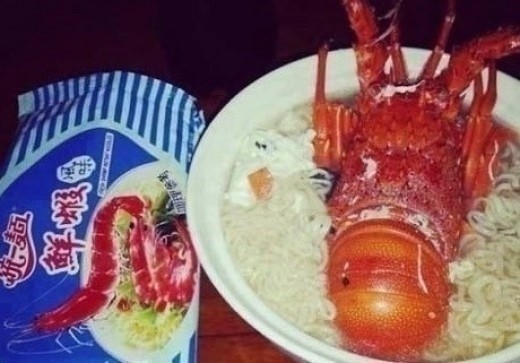 ▲랍스타한마리라면(사진=온라인게시판)