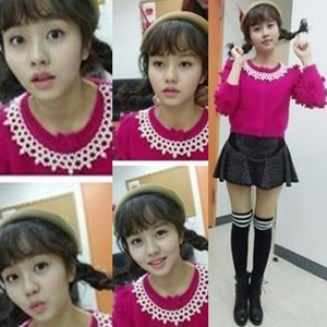 ▲김소현삐삐변신(사진=김소현트위터)