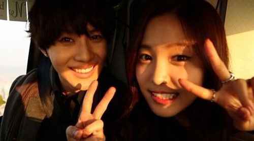 ▲태민나은셀카(사진=MBC우리결혼했어요)