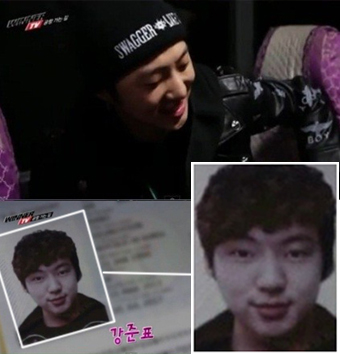 ▲강승윤여권사진(사진=Mnet방송캡쳐)