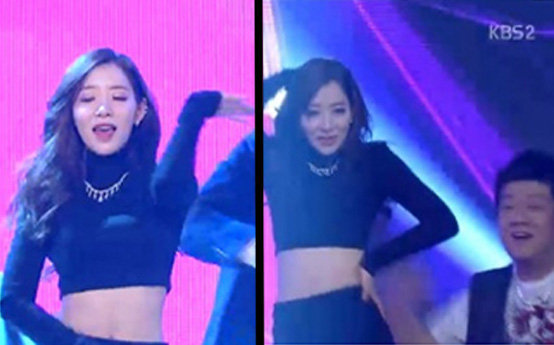 ▲안소미으르렁(사진=KBS방송캡쳐)