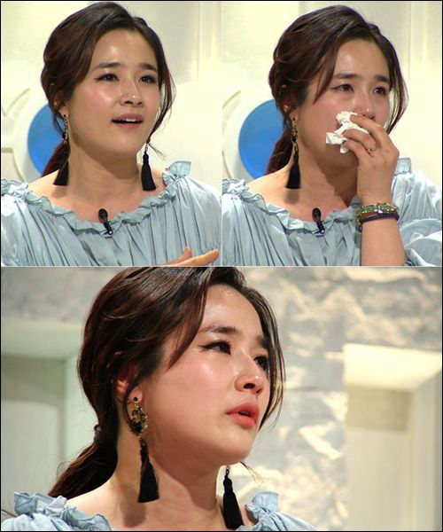 ▲김보민폭풍눈물(사진=KBS2TV‘맘마미아’화면캡처)