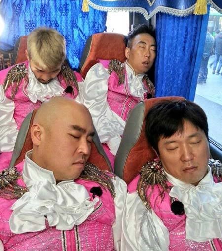 ▲무한도전노량진포착