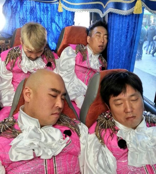 ▲무한도전버스안(사진=김태호트위터)