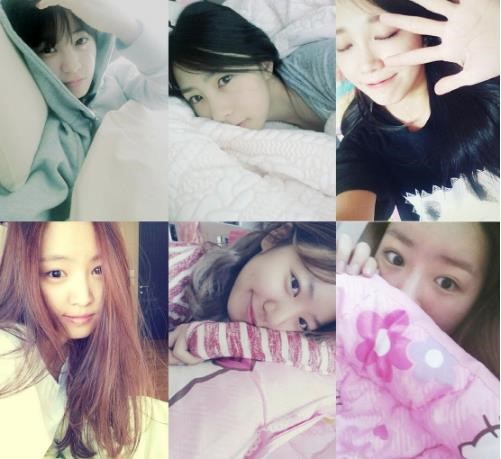 ▲에이핑크굿모닝베이비(사진=에이핑크공식까페)