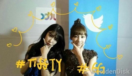 ▲태연티파니(사진=JTBCSNS)