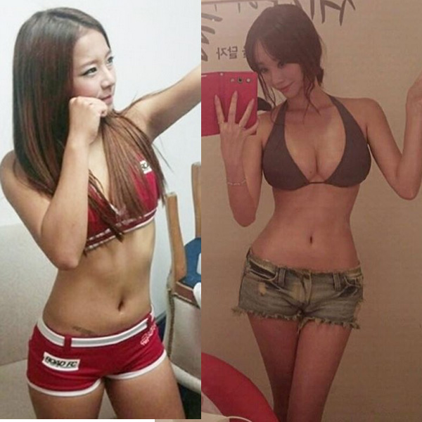 ▲주먹이운다송가연채보미(사진=로드FC/채보미SNS)