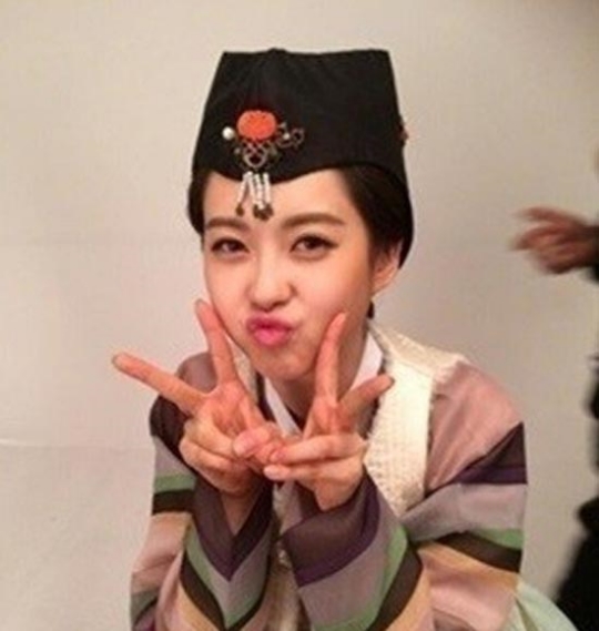 ▲고아라한복자태(사진=고아라트위터)
