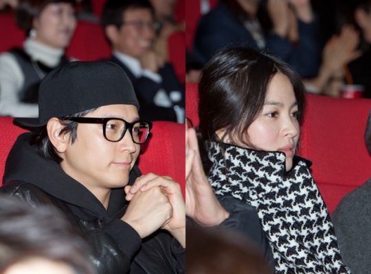 ▲송혜교강동원시사회참석(사진=롯데시네마)