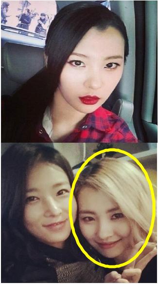 ▲선미흑발셀카